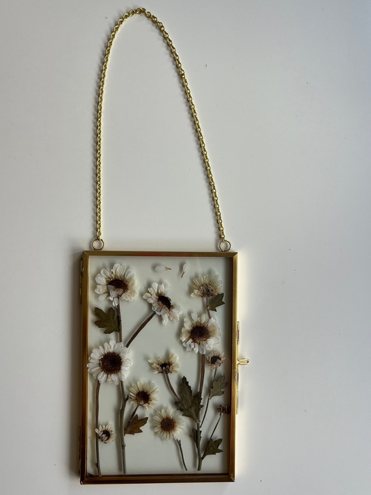 pressed flower frame