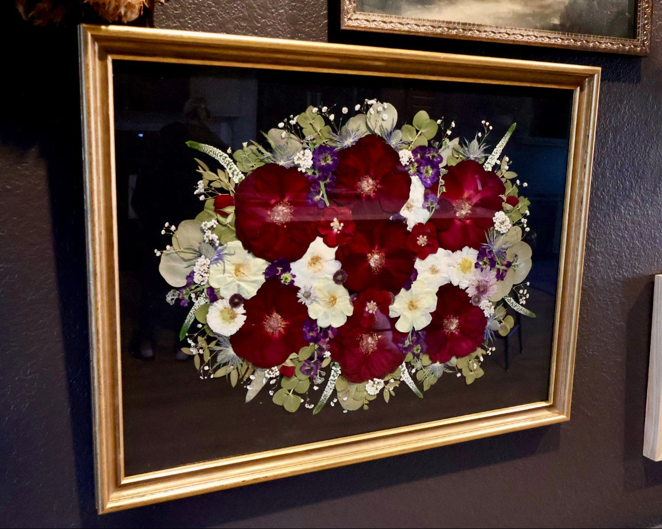 dark n moody floral art