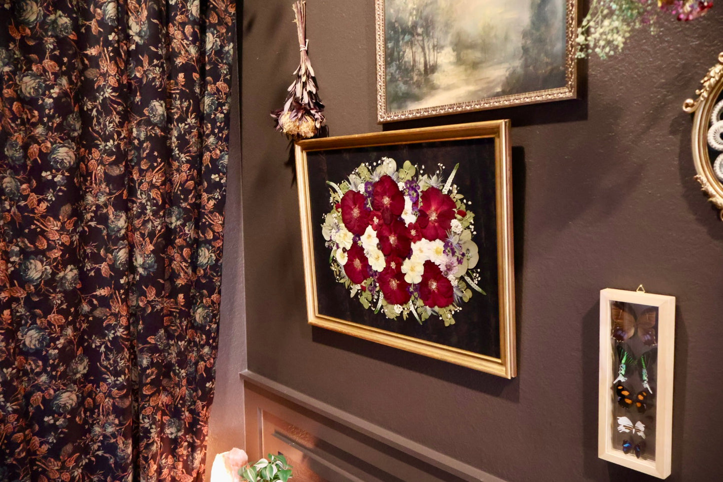 dark n moody floral art