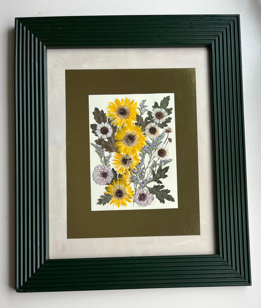pressed flower frame