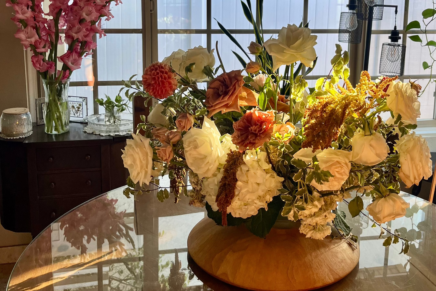 pressed wedding flowers