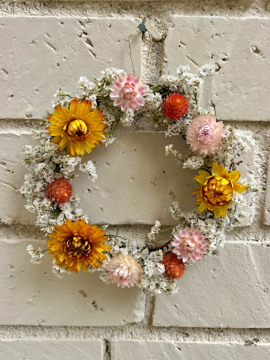 dainty fairy ring wreath
