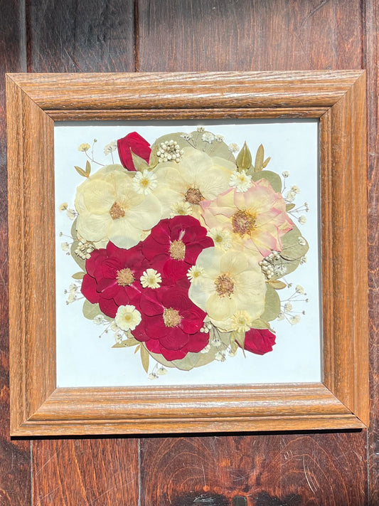 paint the roses red floral art
