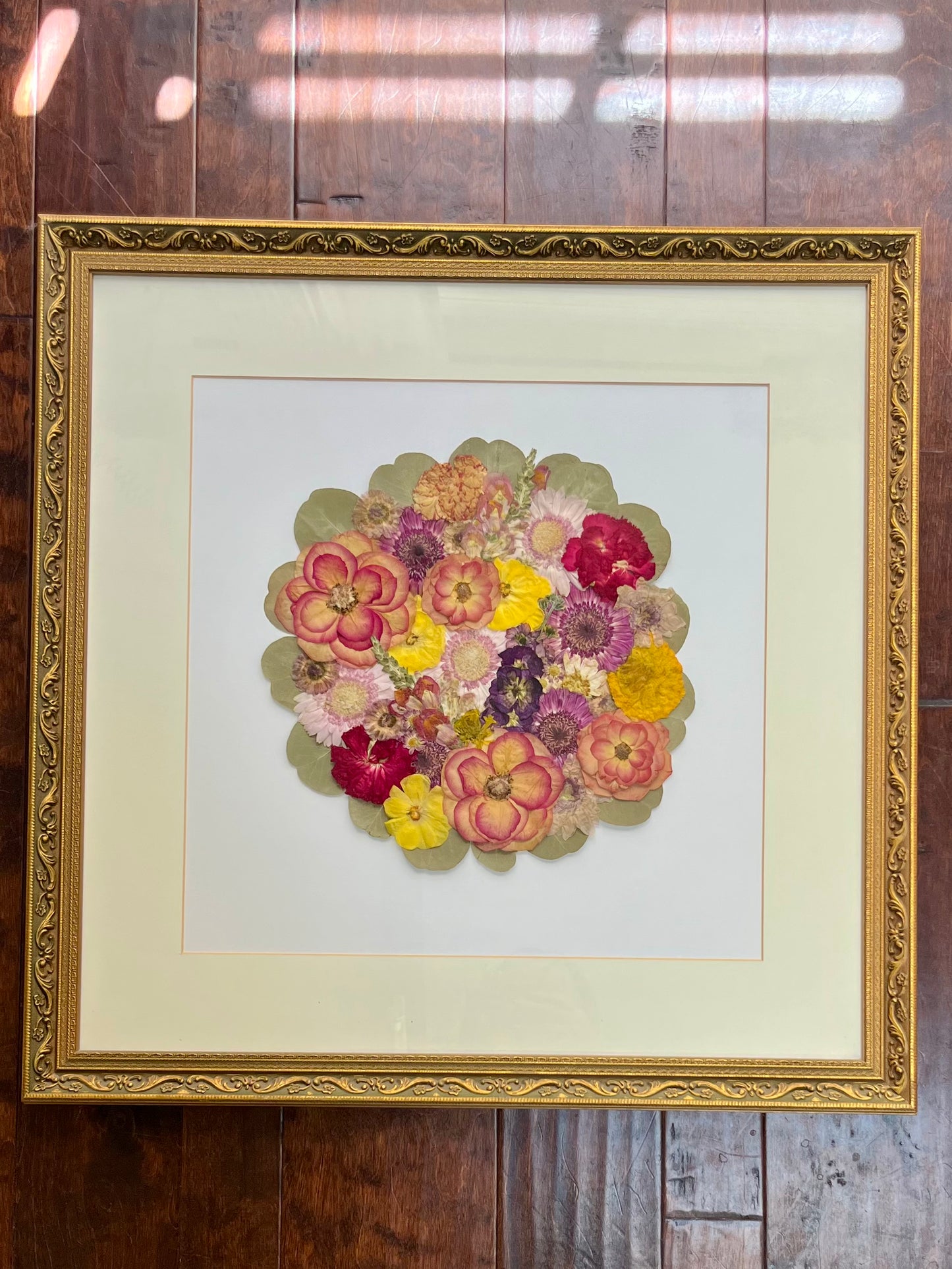 mandala floral art