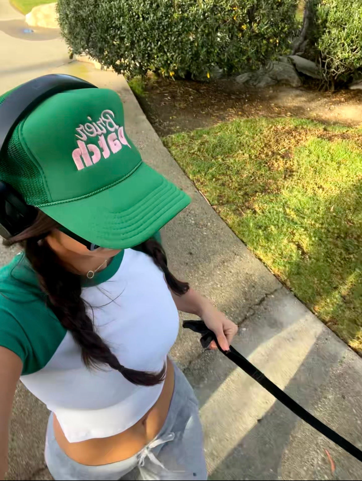 green trucker