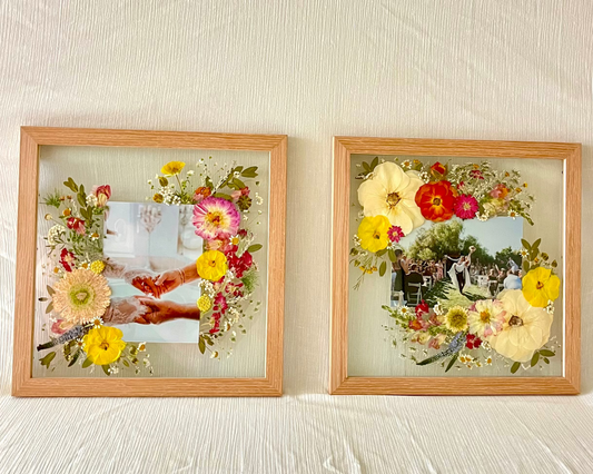 bridal bouquet + photo set