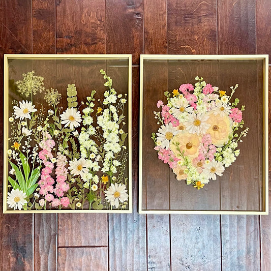 family birth flower set