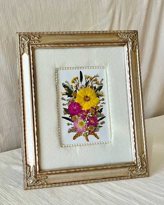 vintage floral art