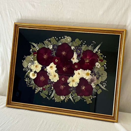 dark n moody floral art