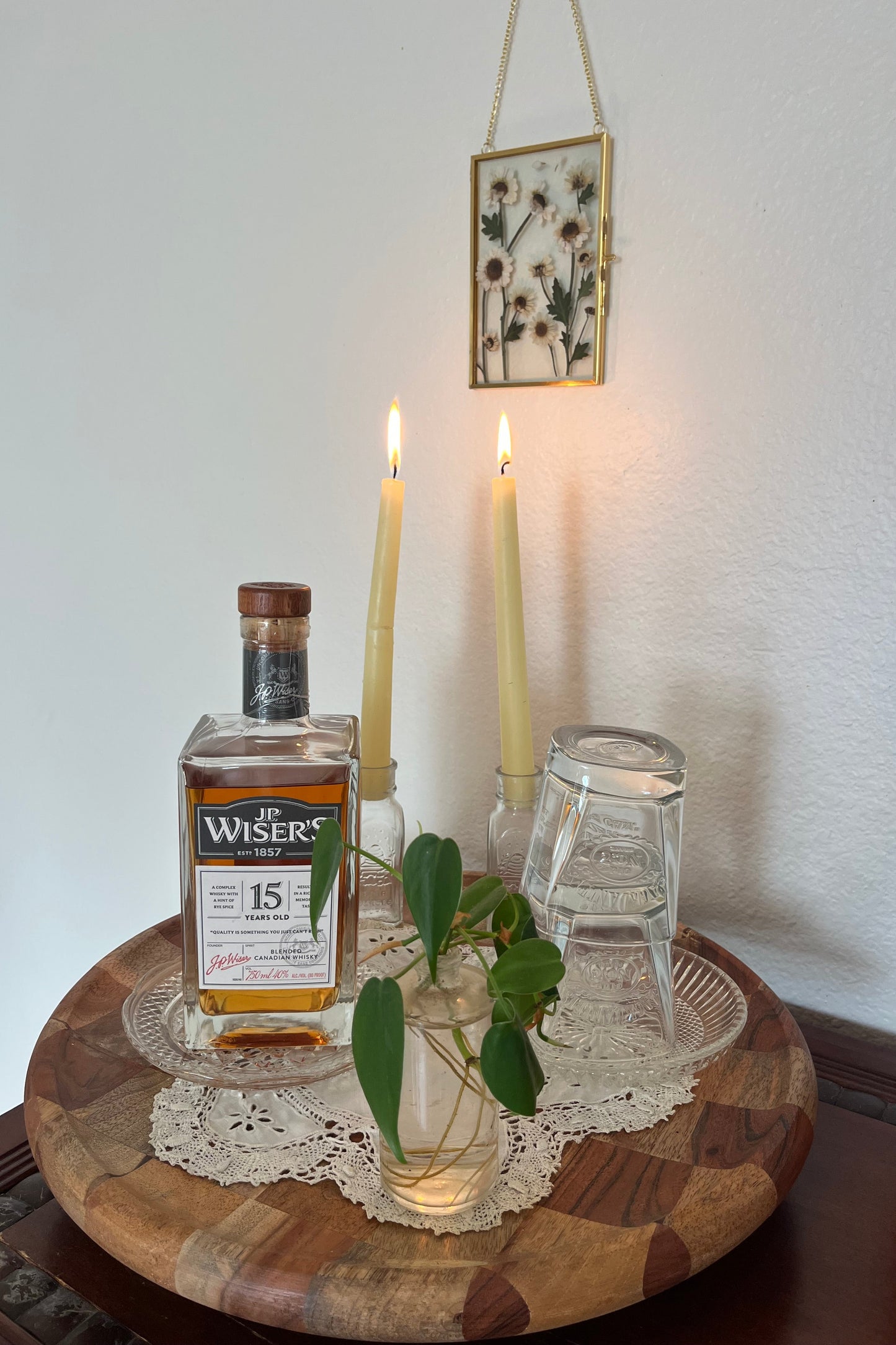 pressed flower frame