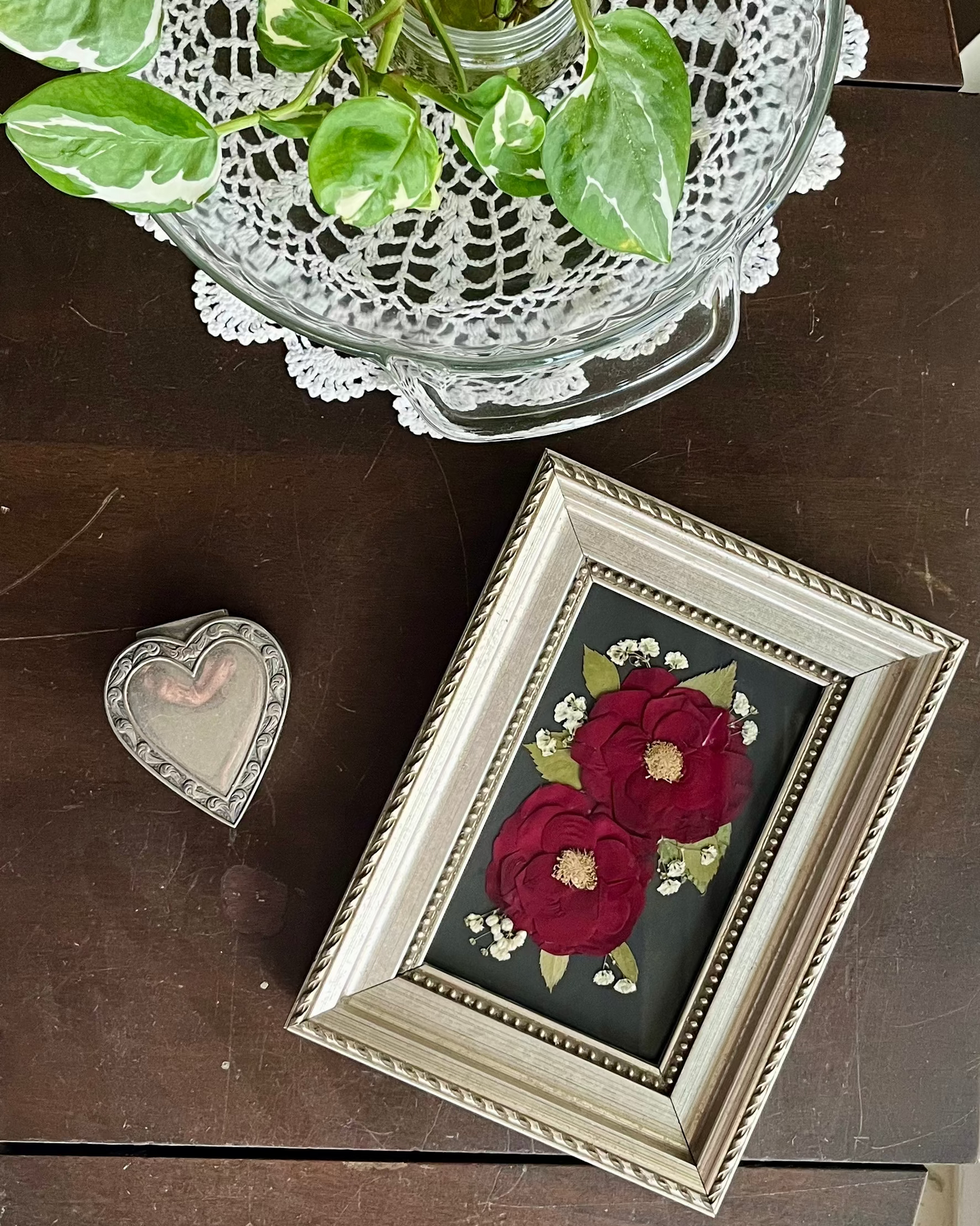 valentine floral art