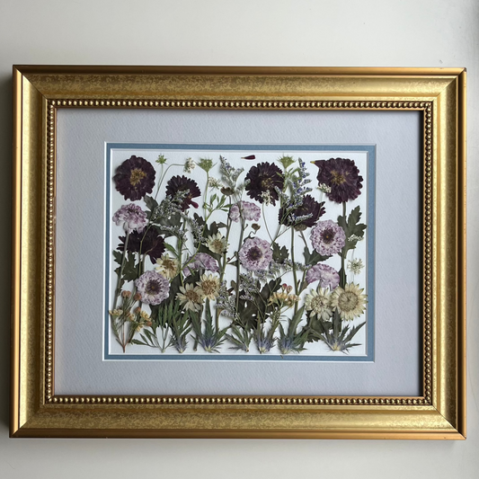 pressed flower frame