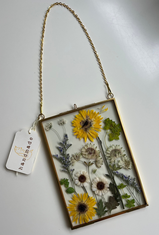 pressed flower frame